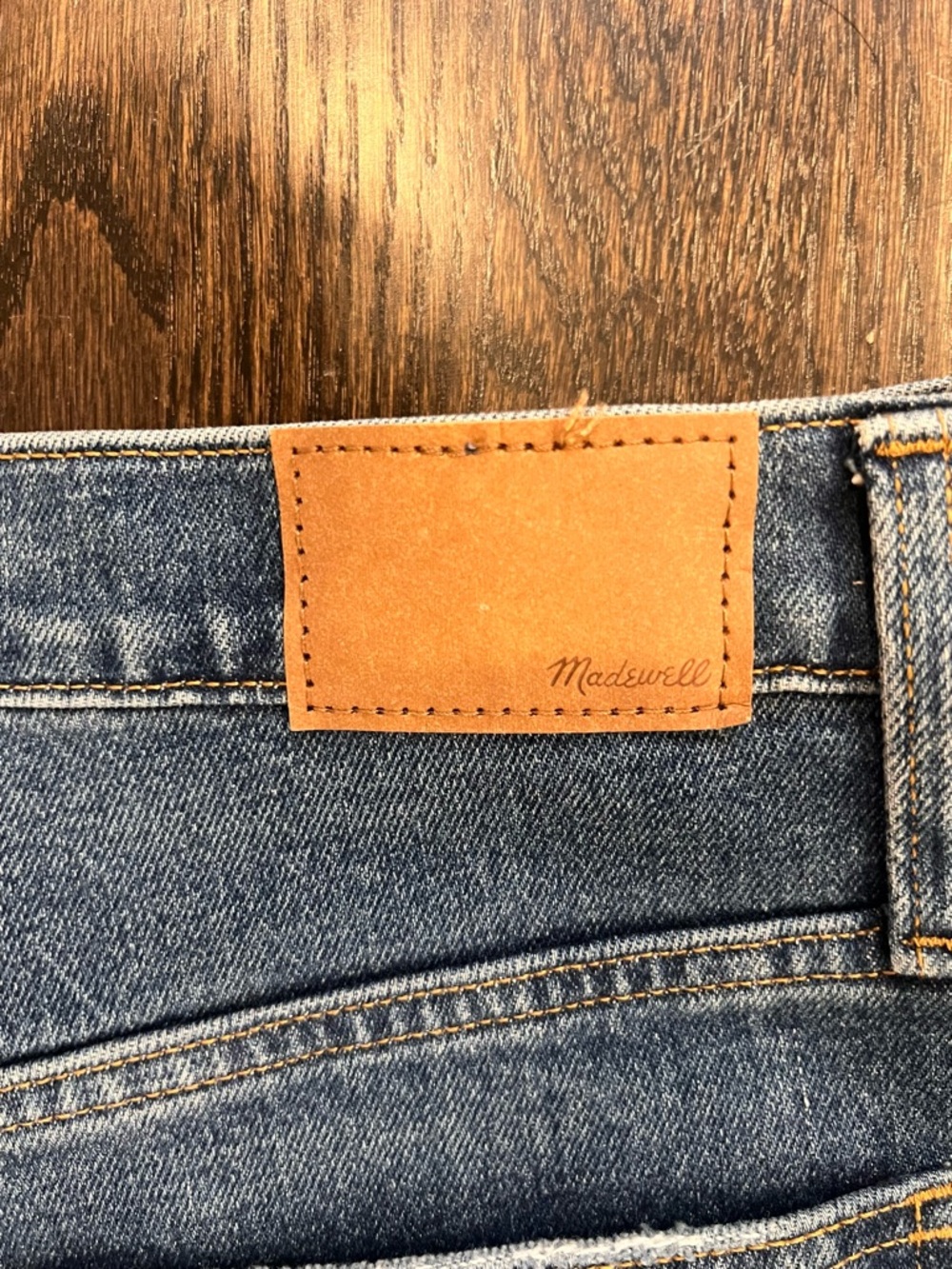 Madewell Ballon Jeans Vintage Mid-Wash Size 32 - Picture 10 of 10